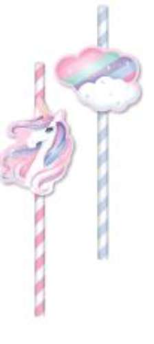 Unicorn Magic Straws
